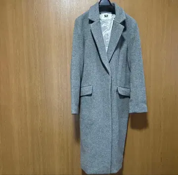 SLY 그레이 롱 코트