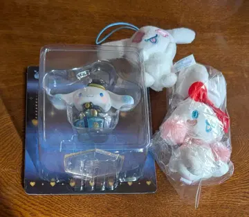 산리오 시나모롤 세트 피규어 & 봉제 인형