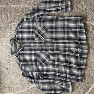 ST JOHN'S BAY 세인트존스베이 플란넬 셔츠 네이비 체크