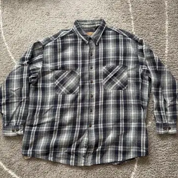 ST JOHN'S BAY 세인트존스베이 플란넬 셔츠 네이비 체크