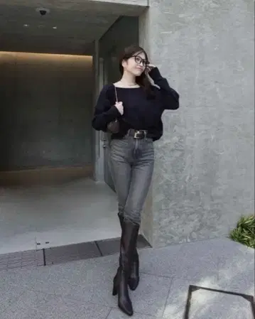 아뉴앙스 슬림 스트레이트 데님