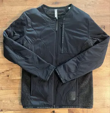 아디다스 충전솜 퀼팅 플리스 자켓 골프 아우터