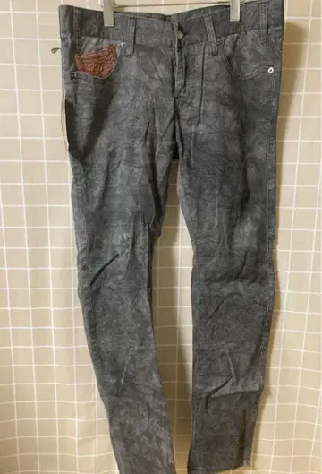 hnbm 컬러 슬림 팬츠