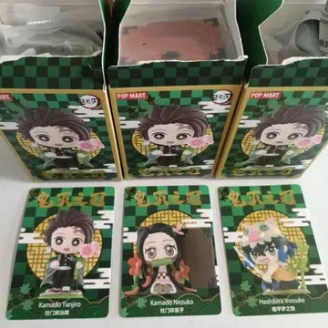 귀멸의 칼날 팝마트 POP MART 생일 꽃 탄지로 네즈코 이노스케