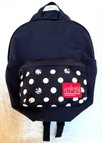 한정판 맨해튼 포티지 디즈니 콜라보 백팩 미키 블랙