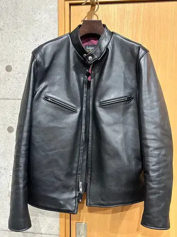 Schott 싱글 라이더 자켓 42 블랙