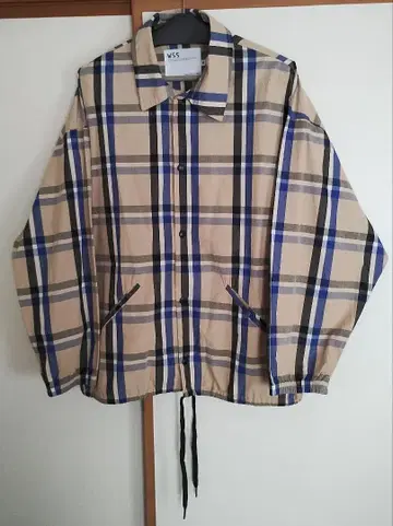 체크 무늬 캐주얼 자켓 L 상당