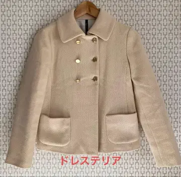 드레 스테리아 숏 기장 코트 자켓