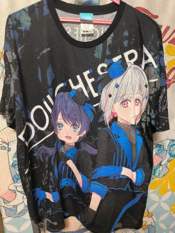 러브 라이브! 하스노소라 여학원 스쿨 아이돌 클럽 풀 그래픽 XL