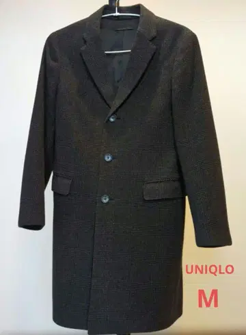 M 유니클로 UNIQLO 캐시미어 블렌드 체스터 코트
