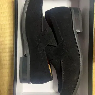 LASSU & FRISS 블랙 스웨이드 로퍼