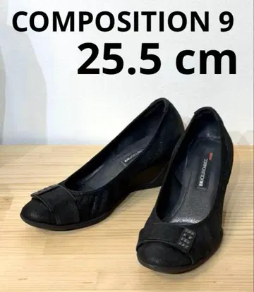 컴포지션9 웨지솔 힐 펌프스