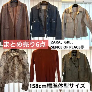 묶음 판매 세트 판매 여성용 아우터 상의 겨울 의류 M