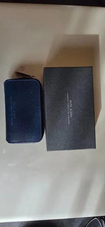 TRUE buttero 미니 지갑 AAU04.01 네이비