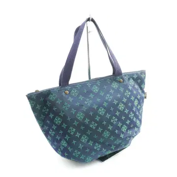 Dally russet 런치 토트백 모노그램 보트형 네이비 그린@JH46