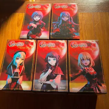 뱅드림 프리미엄 피규어 Ave Mujica 5종 세트