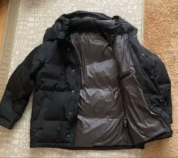 UNIQLO +J XL 질 샌더 콜라보 다운 자켓 블랙