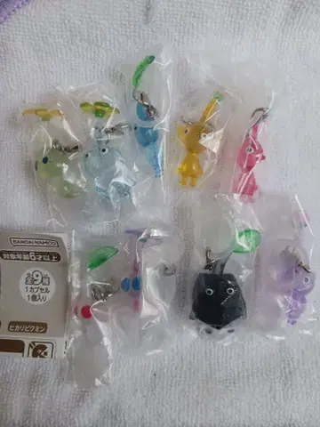 피크민 키링 세트 전 9종