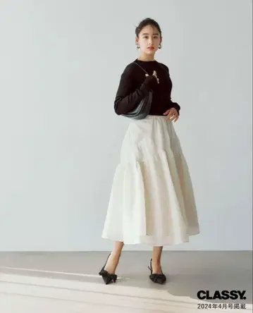 [ 미라 오웬 ] 포켓 디자인 볼륨 스커트