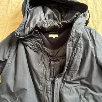 더 샵 TK 다운 자켓 L 사이즈 네이비