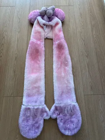 미니 후드 머플러 장갑 일체형