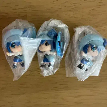 수호캐릭터! 마스코트 키체인 스트랩 미키 3종 세트