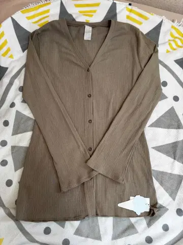 미사용 gelato pique 랜덤 골지 가디건