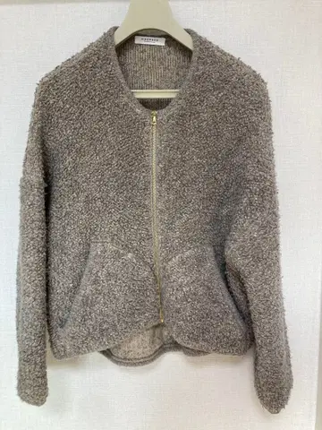 MACPHEE 그레이 보아 자켓