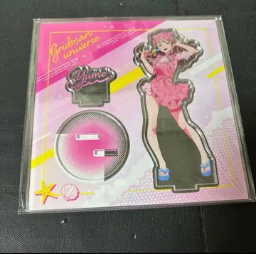 그리드맨 유니버스 미나미 유메 아크릴 스탠드 바닷가 오두막