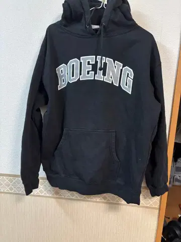 Boeing 블랙 후드티