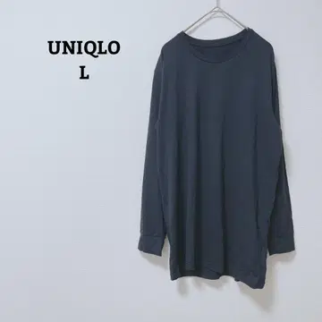 유니클로 히트텍 티셔츠 이너 방한 크루넥T L