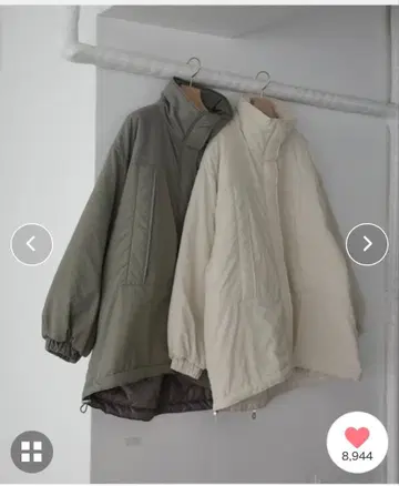 [ 새상품, 택 포함 ] 앤도미 아우터 S 아이보리 프리