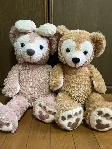 더피 & 셰리메이 봉제 인형 미사용