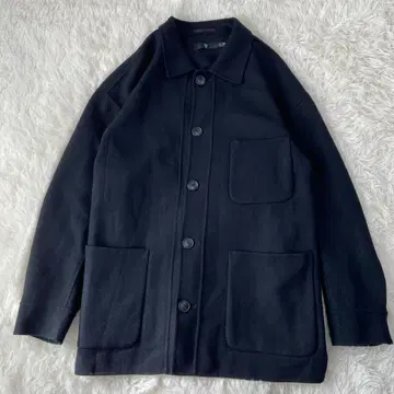 유니클로 +J 질 샌더 울 블렌드 오버 사이즈 셔츠 자켓