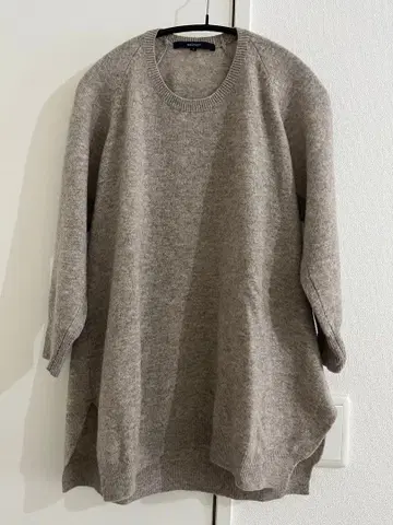 [ MACPHEE ] 울 캐시미어 튜닉 풀오버