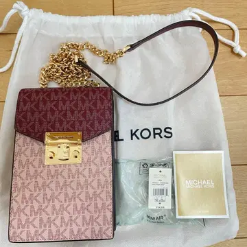 [ 새상품 ] MICHAEL KORS 숄더백 보르도/핑크