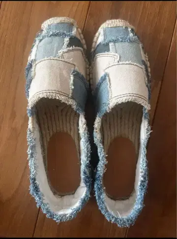 데님 프린지 슬립온 M ungrid 언그리드