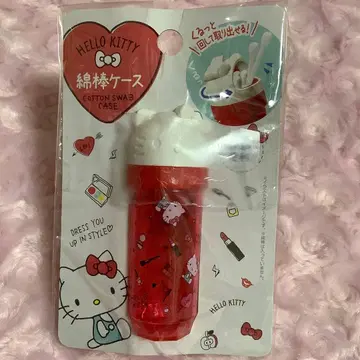 Sanrio 산리오 HELLO KITTY 헬로키티 면봉 케이스