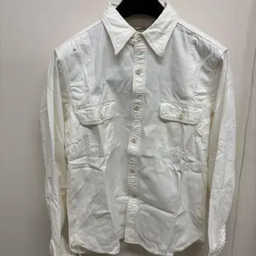 페로우즈 Pherrow's 워크 셔츠 스토미 블루 L 사이즈