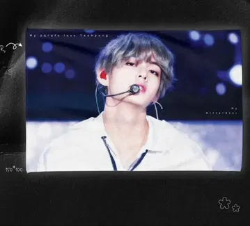 BTS V 태태 태현 담요 100 x 150 2