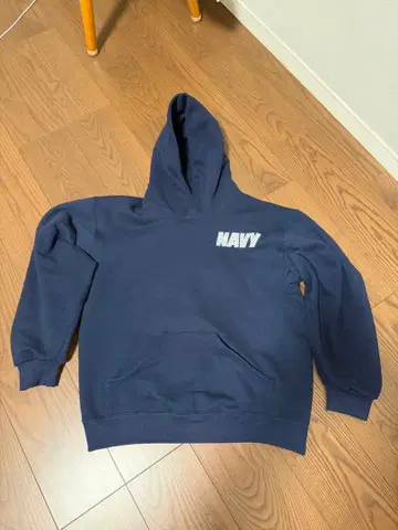 U.S. NAVY 후드 부착 맨투맨 M 네이비