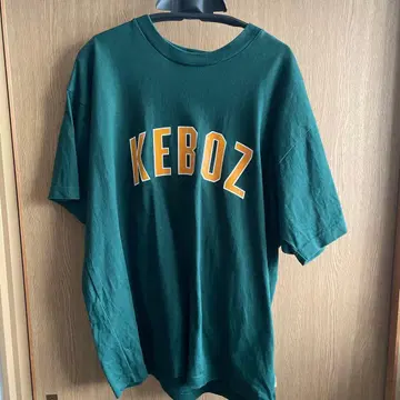 Keboz T셔츠 M 다크 그린