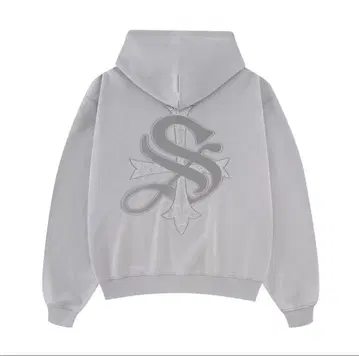 Supplier 큐빅 후드티 그레이