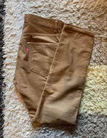 vendor things - SLIM FIT CORD PANTS