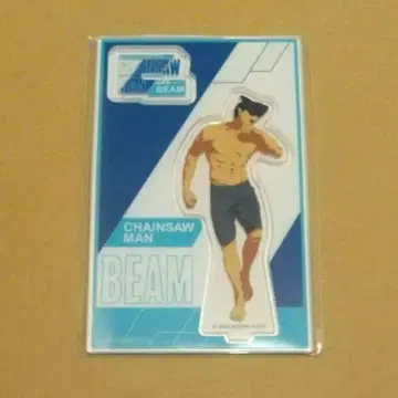 새상품 극장판 체인소 맨 레제 편 아크릴 스탠드 빔 로손