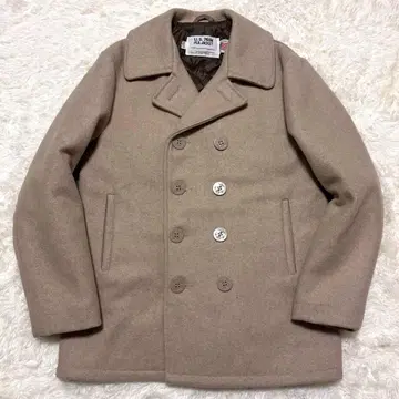 레어 색상 Schott 피 코트 빅 사이즈 퀼팅 USA제 42