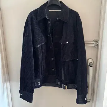 tamme 22aw 코듀로이 자켓 블랙