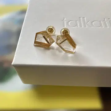 토카티브 talkative 루틸 귀걸이