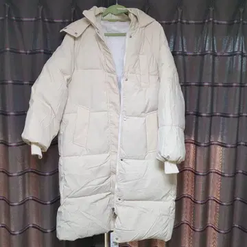 페이크 다운 코트