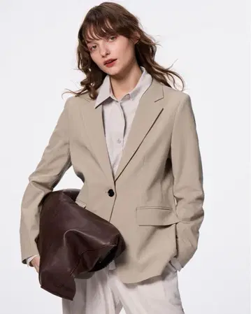 GU 워셔블 테일러드 자켓 Z